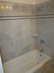 Marble tiles installation Marietta